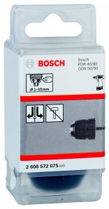 Патрон для дрели Bosch r/L 10 мм 1/4" 2608572075