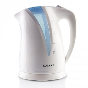 Электрический чайник Galaxy GL0203 белый/голубой