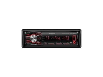 Автомагнитола Kenwood KMM-361SDED USB MP3 FM 1DIN 4х50Вт