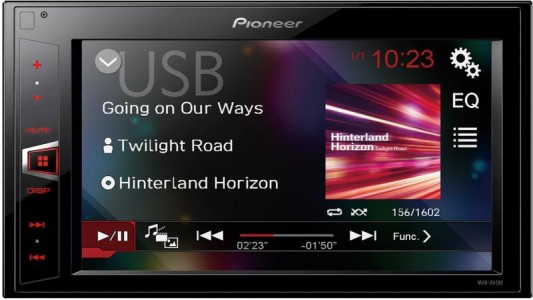 Автомагнитола Pioneer MVH-AV190 USB MP3 FM RDS 2DIN 4x50Вт