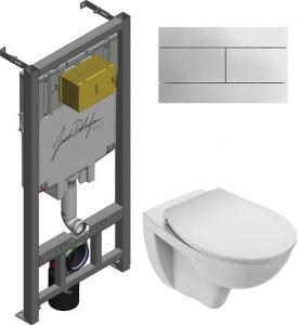 Комплект унитаз с инсталляцией Jacob Delafon Patio E21740RU-00