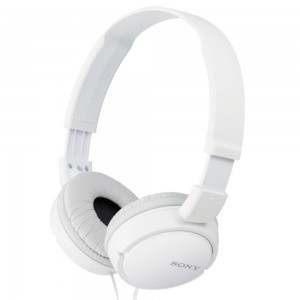 Наушники с микрофоном Sony MDR-ZX110 White