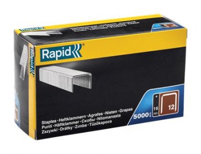 Скобы RAPID 40100522 16 мм, тип 80, 5000 шт.