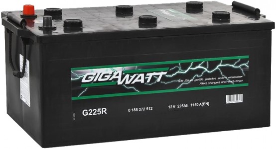 Автомобильный аккумулятор Gigawatt G225R