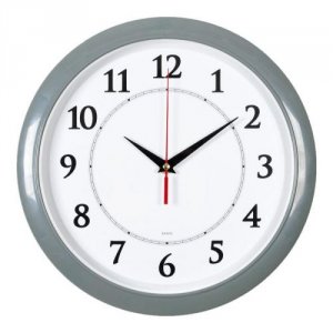 Настенные часы Бюрократ WALLC-R89P (WALLC-R89P29/GREY)