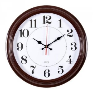 Настенные часы Бюрократ WALLC-R85P (WALLC-R85P35/BROWN)