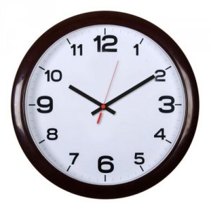 Настенные часы Бюрократ WALLC-R87P (WALLC-R87P29/DARK_BROWN)