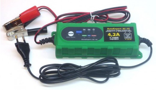 Зарядное устройство для аккумулятора AutoExpert BC-40