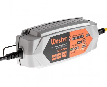 Зарядное устройство для аккумулятора Wester Cd-4000