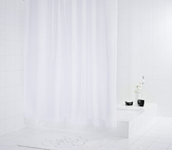 Штора для ванной комнаты Ridder Diamond 200х180 Белая (48301)