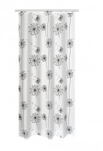 Штора для ванной комнаты Ridder Moonflower 200х180 Белый (303210)