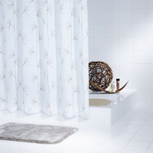 Штора для ванной комнаты Ridder Yucca 200х180 Белая (41337)