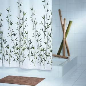 Штора для ванной комнаты Ridder Bambus 200х180 Зеленая (47305)