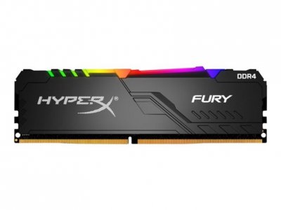 Оперативная память Kingston DDR4 32GB HyperX Fury RGB HX426C16FB4AK2/32 (черный)