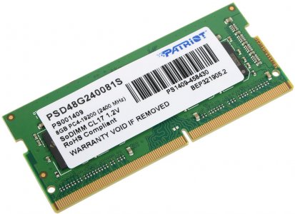 Оперативная память Patriot DDR4 SO PSD48G240081S 8GB