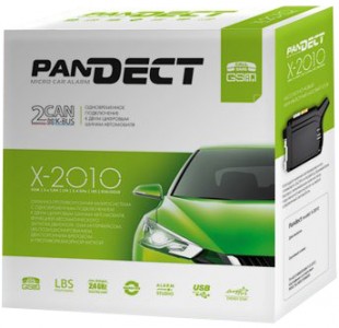 Автосигнализация с автозапуском Pandect X-2010