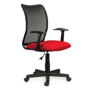 Офисное кресло Brabix Spring MG-307 (черно-красный) (531405)