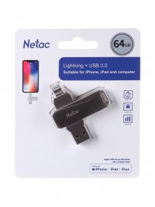 USB Flash Drive Netac U652 64GB