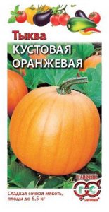 Семена тыквы ГАВРИШ Овощая коллекция Кустовая оранжевая 1 г