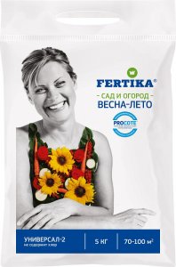 Удобрение комплексное FERTIKA Универсал-2 для овощных, зеленых, хвойных 5 кг (Universal-2 5)
