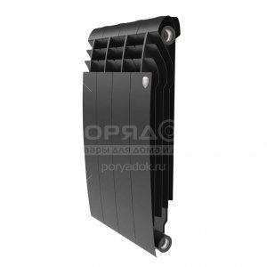 Радиатор биметаллический Royal Thermo Biliner 500 noir sable 4 секций (НС-1084943)