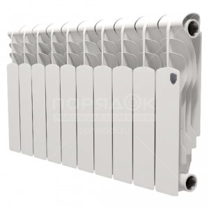 Радиатор алюминиевый Royal Thermo Revolution 350 боковое подключение 10 секций (НС-1070103)