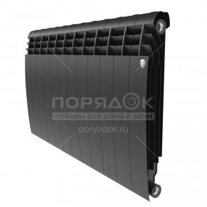Радиатор биметаллический Royal Thermo Biliner 500 noir sable 12 секций (НС-1084942)