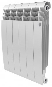 Радиатор биметаллический Royal Thermo BiLiner 500 6 секций белый (НС-1054813)