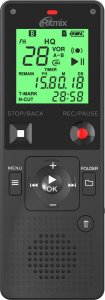 Диктофон Ritmix RR-820 8Gb (черный) (80001121)
