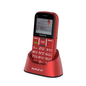 Мобильный телефон Maxvi  B5 Red