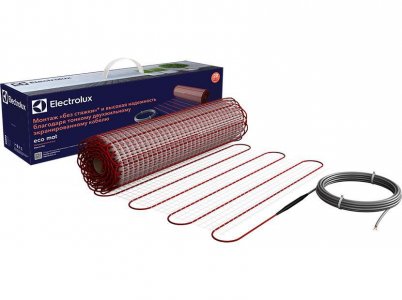 Теплый пол Electrolux Комплект теплого пола кабельный Electrolux Eco Mat EEM2-150-12 1800 Вт 12 кв. м (НС-1199456)