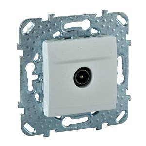 Механизм розетки Schneider Electric Unica TV 1 белый (124426)
