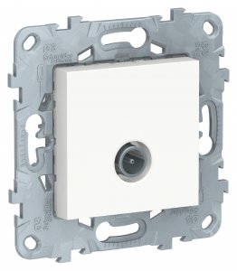 Розетка Schneider Electric UNICA NEW TV белый (1240021)