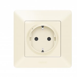 Розетка Legrand VLN-l СЛК Роз.2К+З 16А умн. (752294)