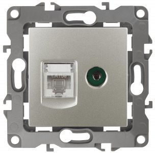 Розетка комбинированная ЭРА 12-3110-15 (Б0027450)