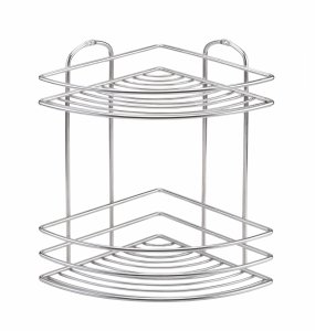 Полка для ванной Tekno-tel BK022SSM угловая Нержавеющая сталь