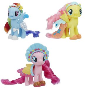 Игровые наборы и фигурки для детей Hasbro Hasbro My Little Pony E0189 ПОНИ с Волшебными Нарядами (в ассортименте)