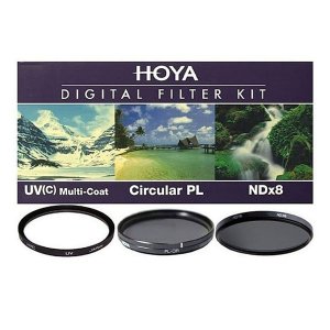 Набор светофильтров Hoya DIGITAL FILTER KIT: 72mm UV (C) HMC MULTI, PL-CIR, NDX8 (79502)