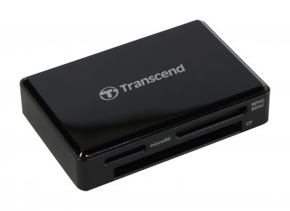 Карт-ридер Transcend RDF8 USB3.1 (TS-RDF8K2), черный