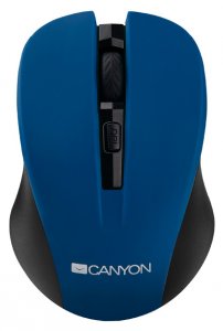 Мышь беспроводная Canyon CNE-CMSW1BL Blue USB синий