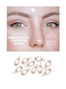 Инкапсулированная сыворотка-филлер для омоложения кожи вокруг глаз KOCOSTAR Rescue Eye Capsule Mask - Инкапсулированная сыворотка-филлер для глаз (8809328323905)