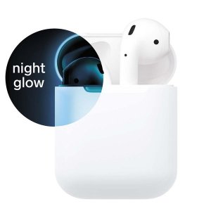 Аксессуар для AirPods Everstone Nightglow для AirPods White/Blue (ES-APC-001)