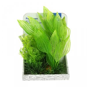 Композиция из пластиковых растений Prime 1 15см