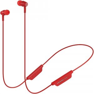 Наушники внутриканальные Bluetooth Audio-Technica ATH-CLR100BT Red (80000913)