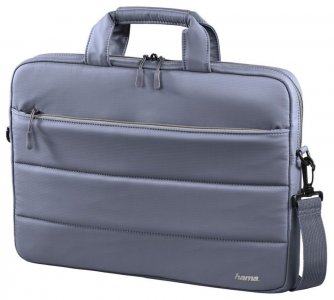 Сумка для ноутбука Hama Toronto 15.6" (00101851) серый/голубой