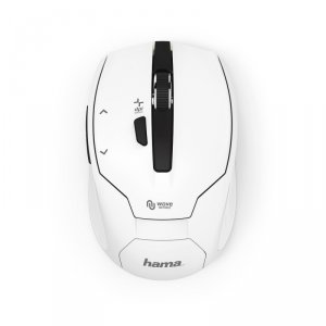 Мышь беспроводная Hama Wireless Optical Mouse Milano белый (00182638)