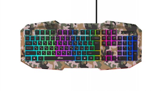 Игровая клавиатура Ritmix RKB-550 Khaki