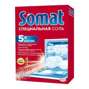 Соль посудомоечной машины Somat 1,5кг (935574)