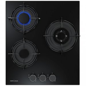 Встраив. газовая панель Kronasteel FELICE 45 BL