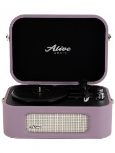 Виниловый проигрыватель Alive Audio STORIES Lilac Bluetooth (STR-06-LL)